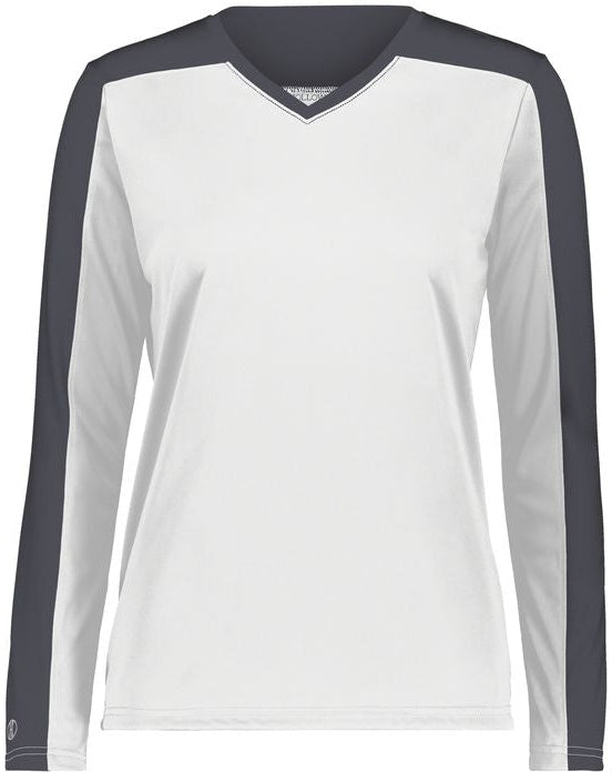 OUTLET-Holloway Ladies Momentum Team Long Sleeve Tee