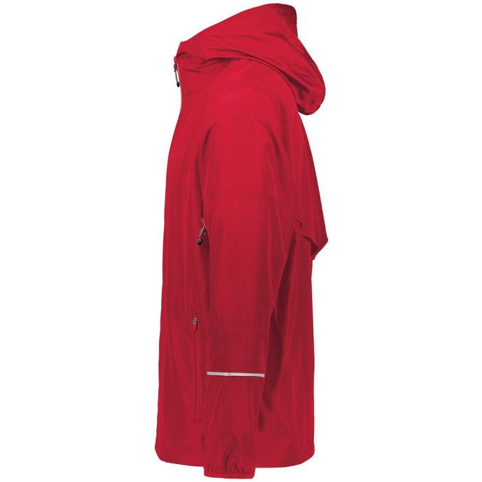 no-logo Holloway Packable Full Zip Jacket-Men's Jackets-Holloway-Thread Logic