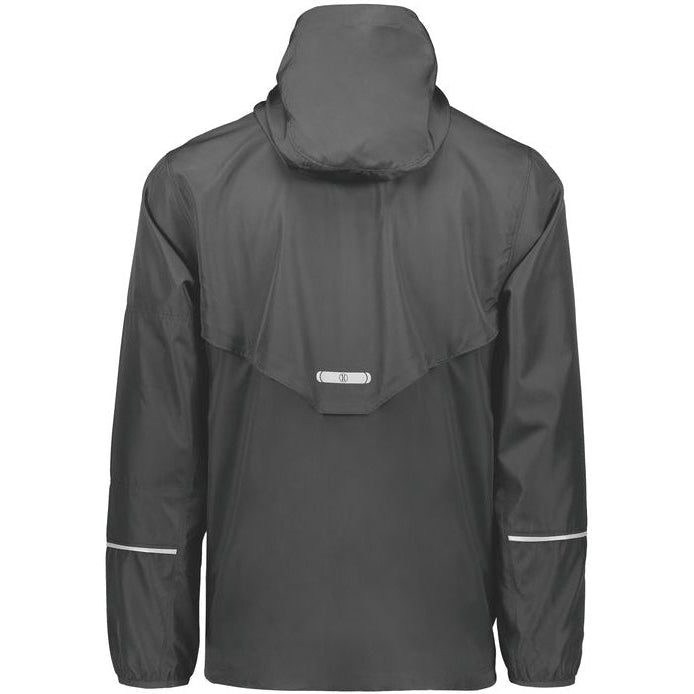 no-logo Holloway Packable Full Zip Jacket-Men's Jackets-Holloway-Thread Logic