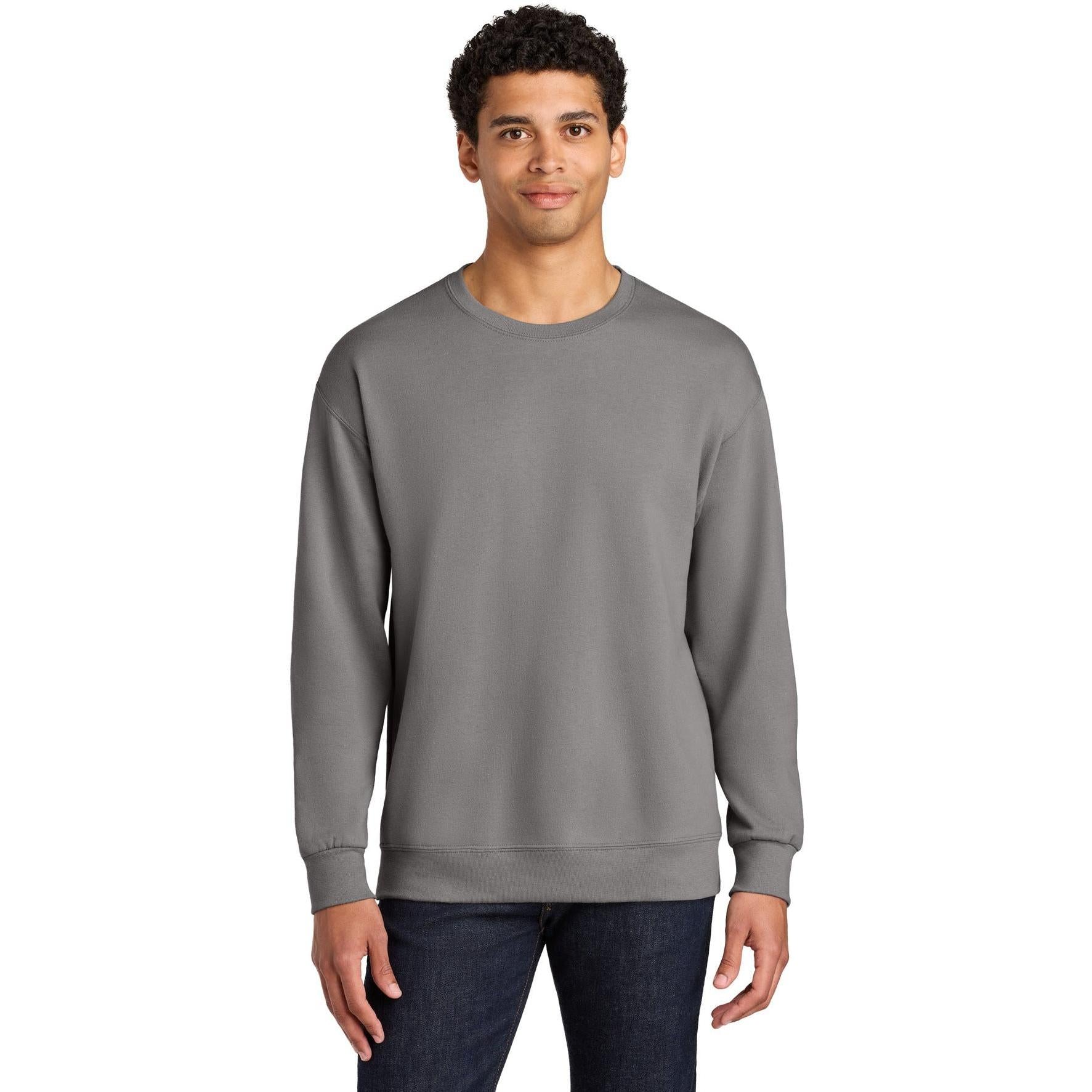 Jerzees Ultimate Unisex CVC Ring Spun Crewneck Sweatshirt