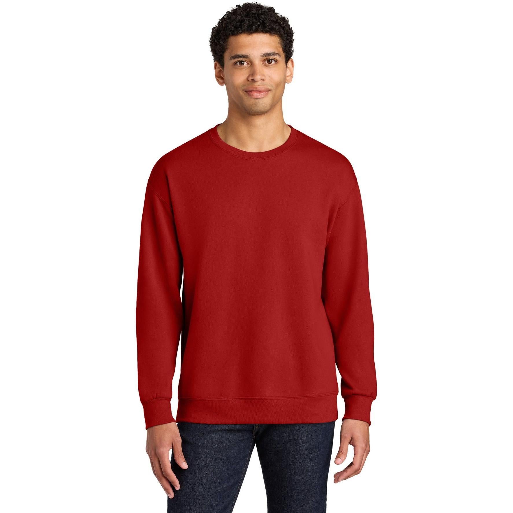 Jerzees Ultimate Unisex CVC Ring Spun Crewneck Sweatshirt