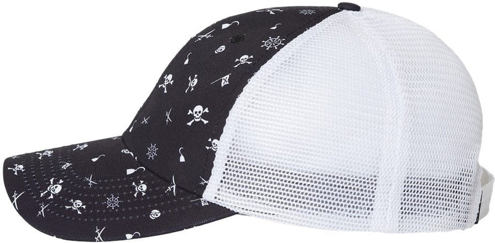 no-logo Imperial Alter Ego Mesh Cap-Headwear-Imperial-Black Pirates-OSFA-Thread Logic 