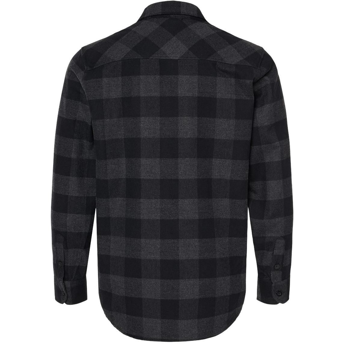 no-logo Independent Trading Co. Flannel Shirt-Men's Dress Shirts-Independent Trading Co.-Thread Logic