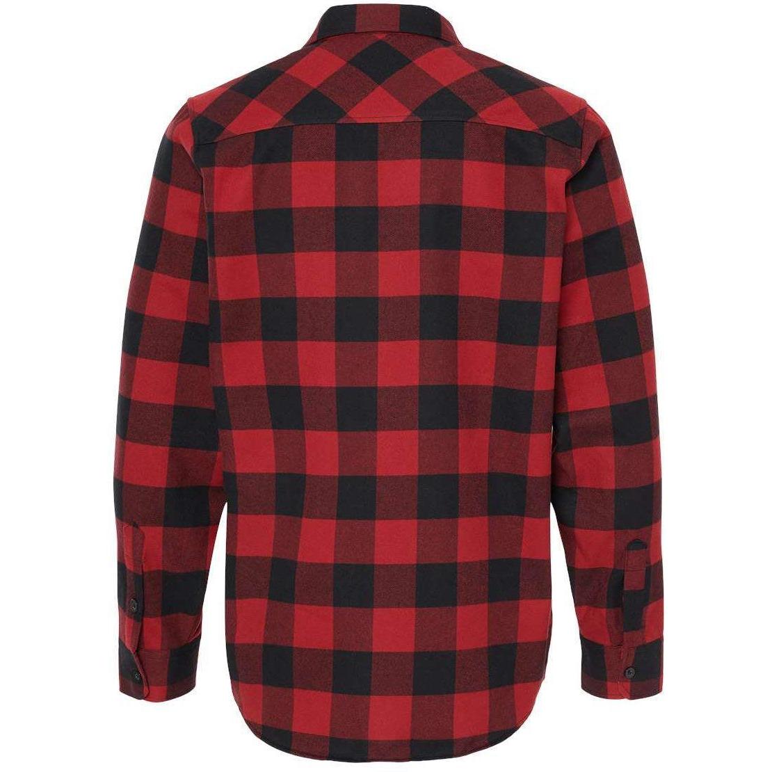 no-logo Independent Trading Co. Flannel Shirt-Men's Dress Shirts-Independent Trading Co.-Thread Logic