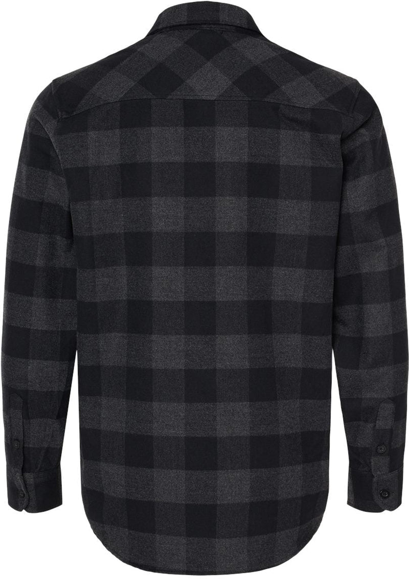 no-logo Independent Trading Co. Flannel Shirt-Men's Dress Shirts-Independent Trading Co.-Thread Logic