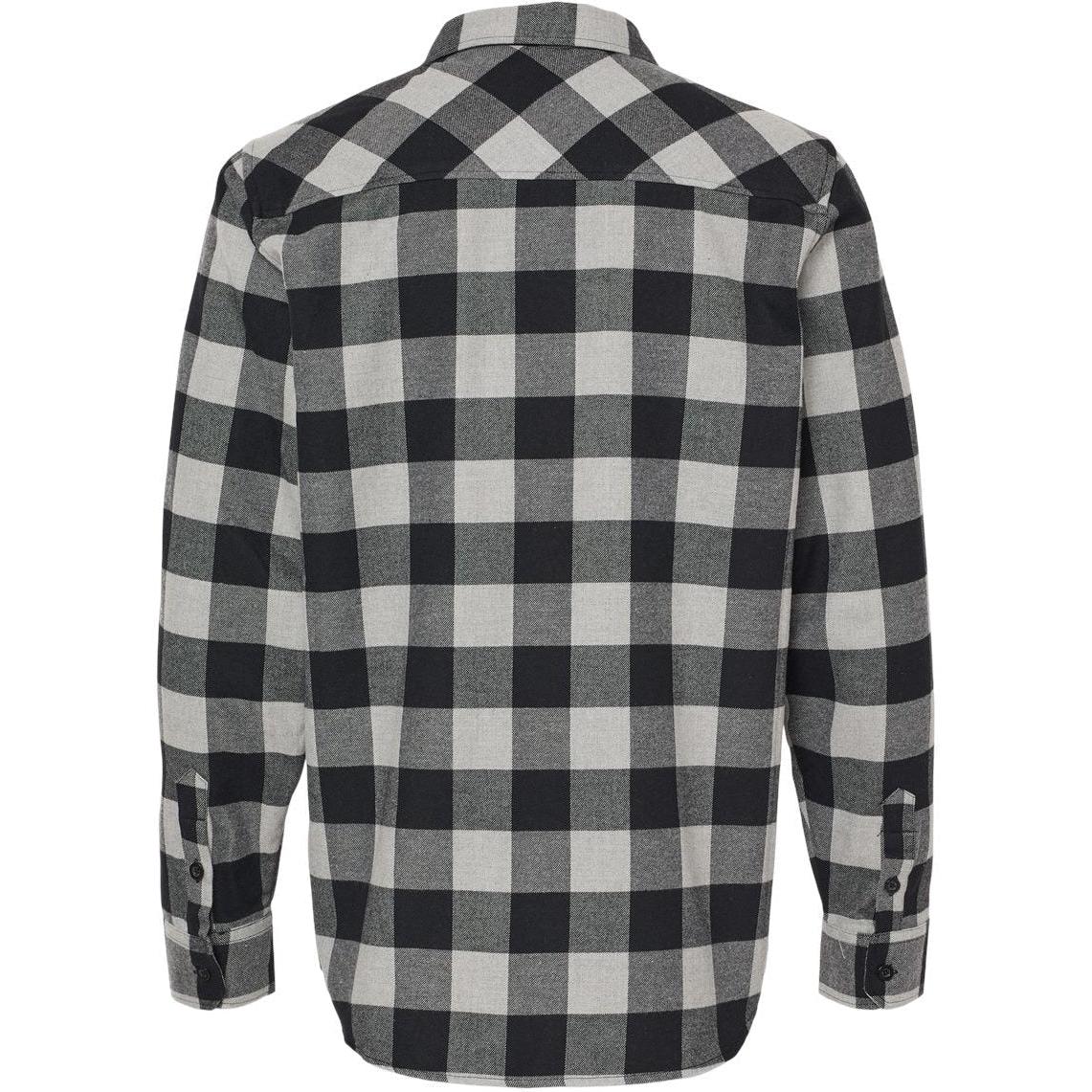 no-logo Independent Trading Co. Flannel Shirt-Men's Dress Shirts-Independent Trading Co.-Thread Logic