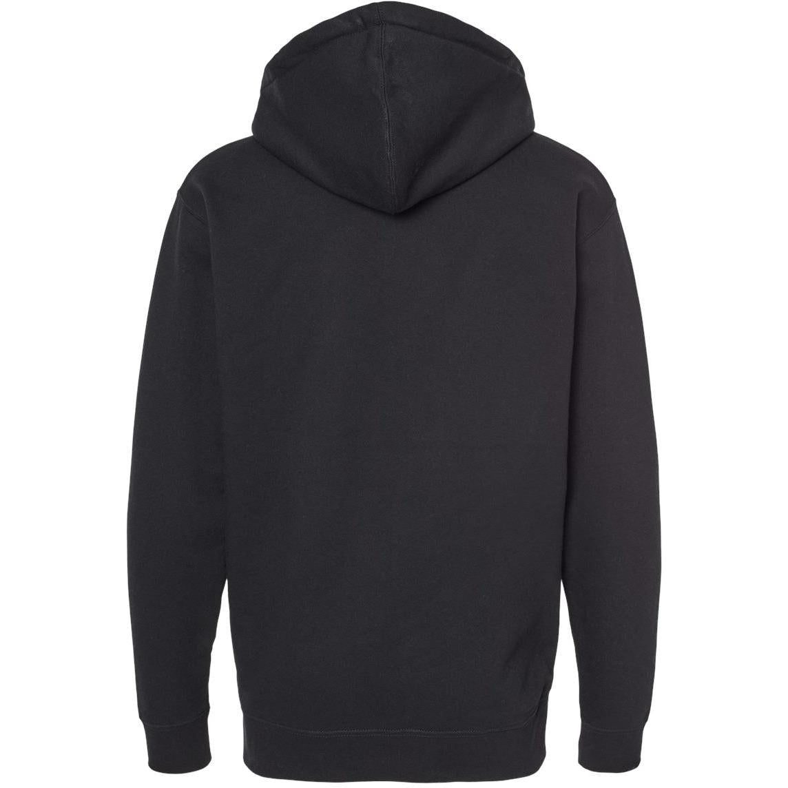 no-logo Independent Trading Co. Heavyweight Full-Zip Hooded Sweatshirt -Men's Layering-Independent Trading Co.-Thread Logic
