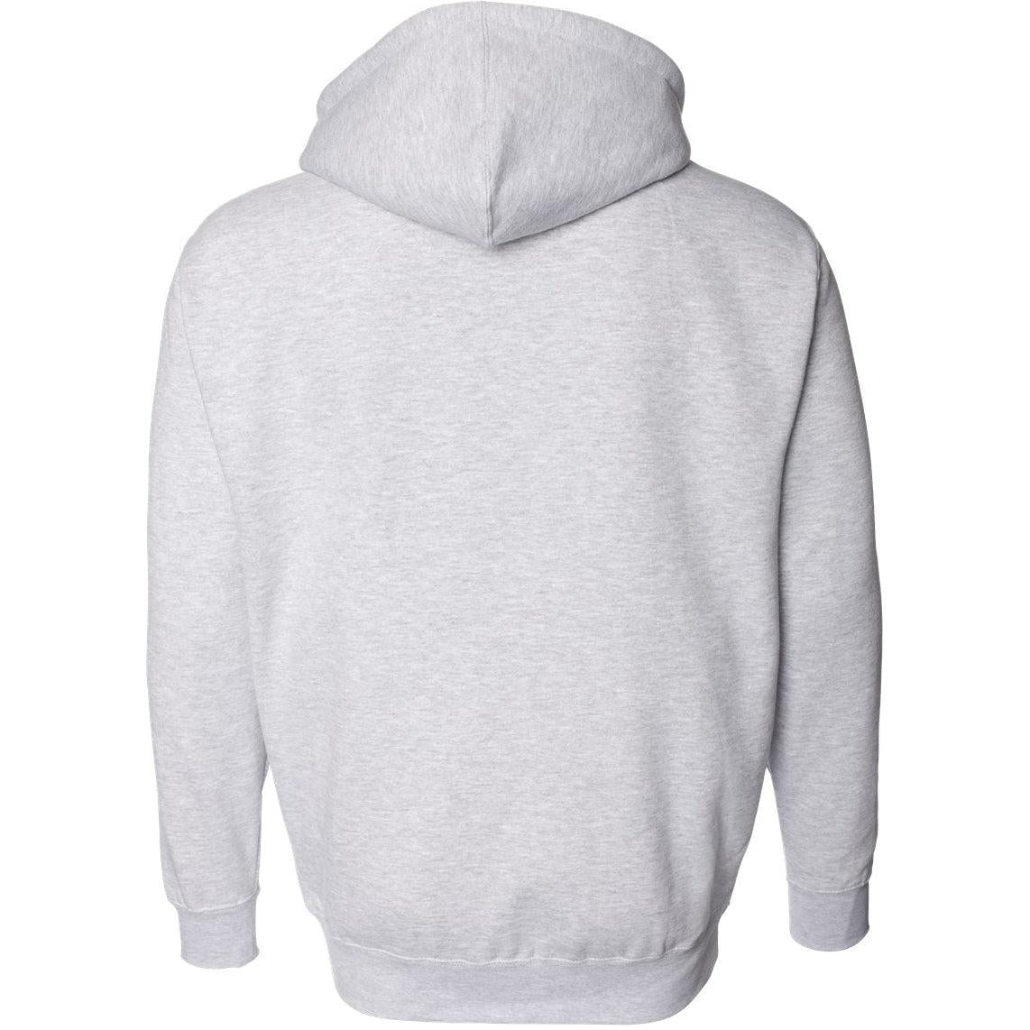 no-logo Independent Trading Co. Heavyweight Full-Zip Hooded Sweatshirt -Men's Layering-Independent Trading Co.-Thread Logic