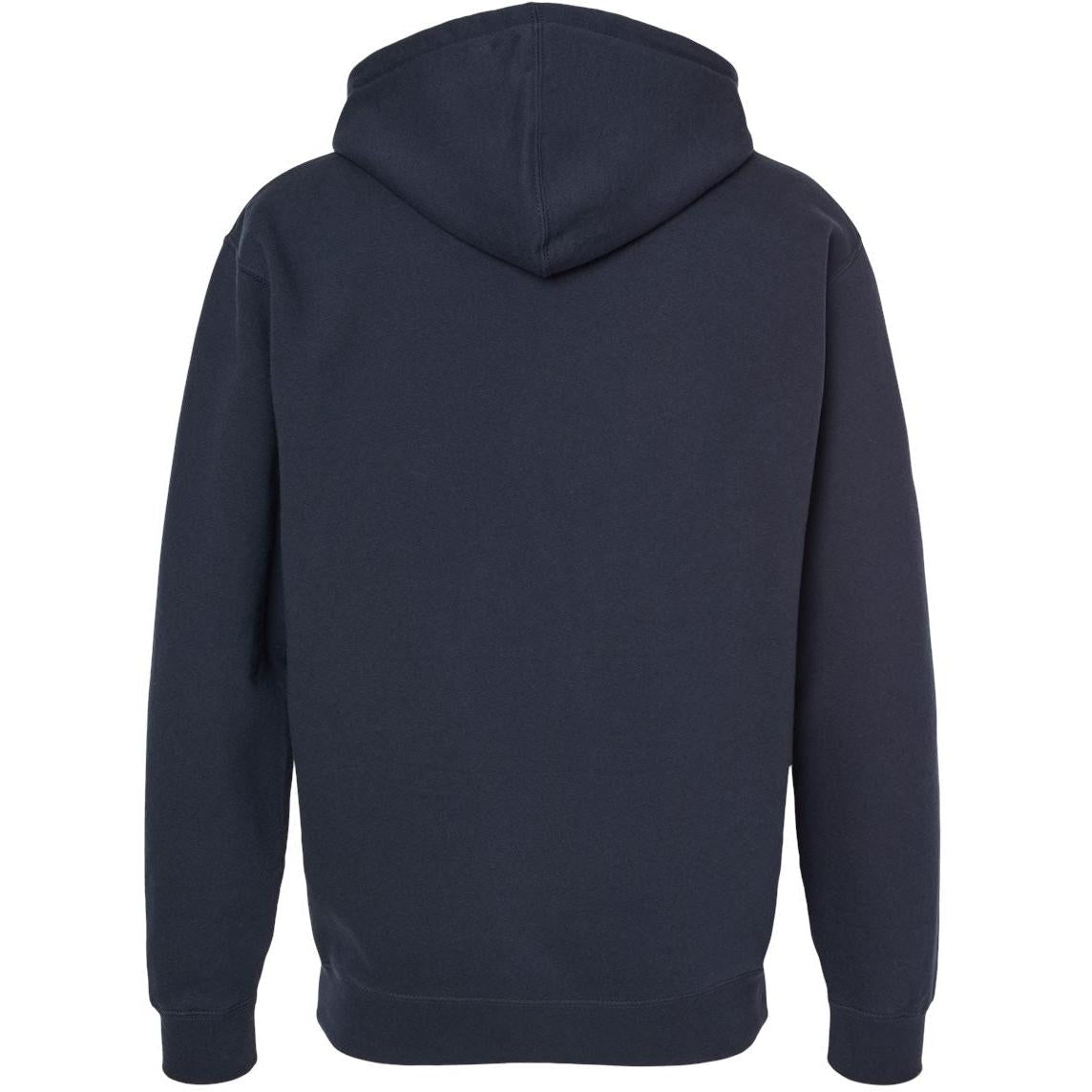 no-logo Independent Trading Co. Heavyweight Full-Zip Hooded Sweatshirt -Men's Layering-Independent Trading Co.-Thread Logic