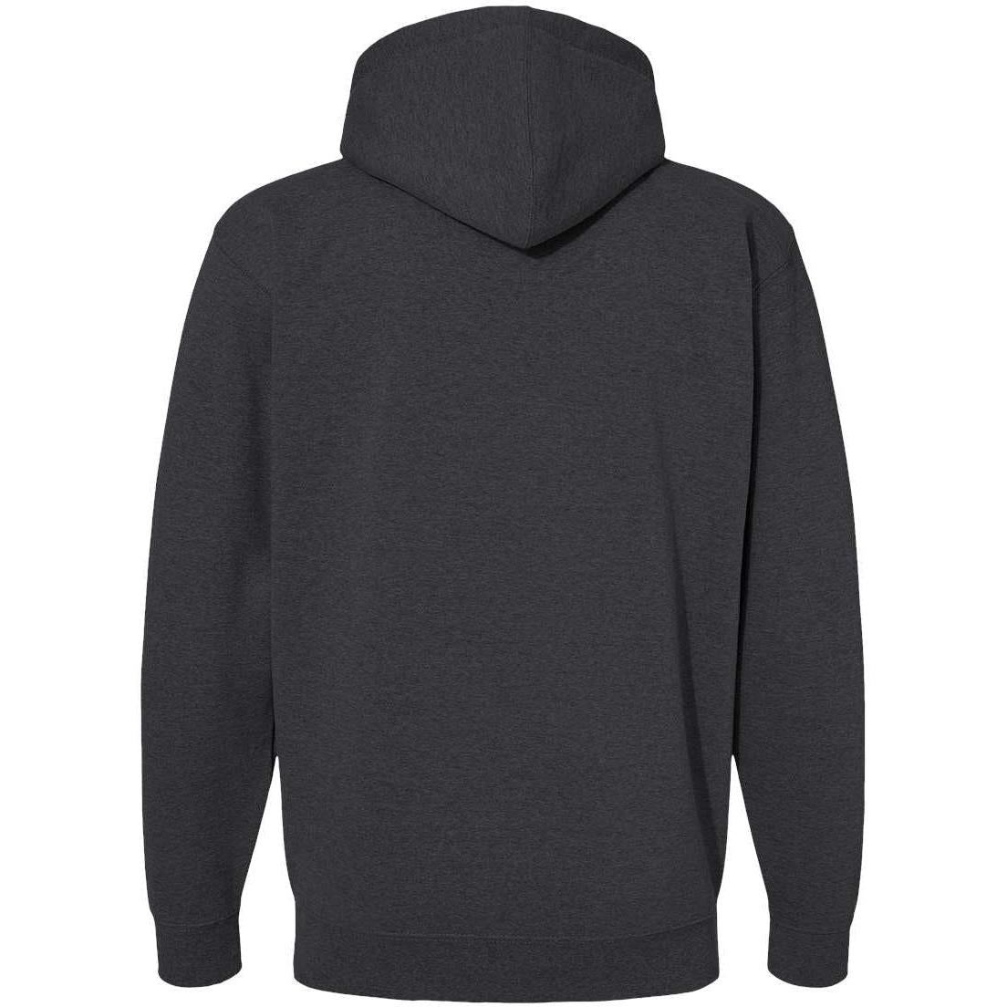 no-logo Independent Trading Co. Heavyweight Full-Zip Hooded Sweatshirt -Men's Layering-Independent Trading Co.-Thread Logic