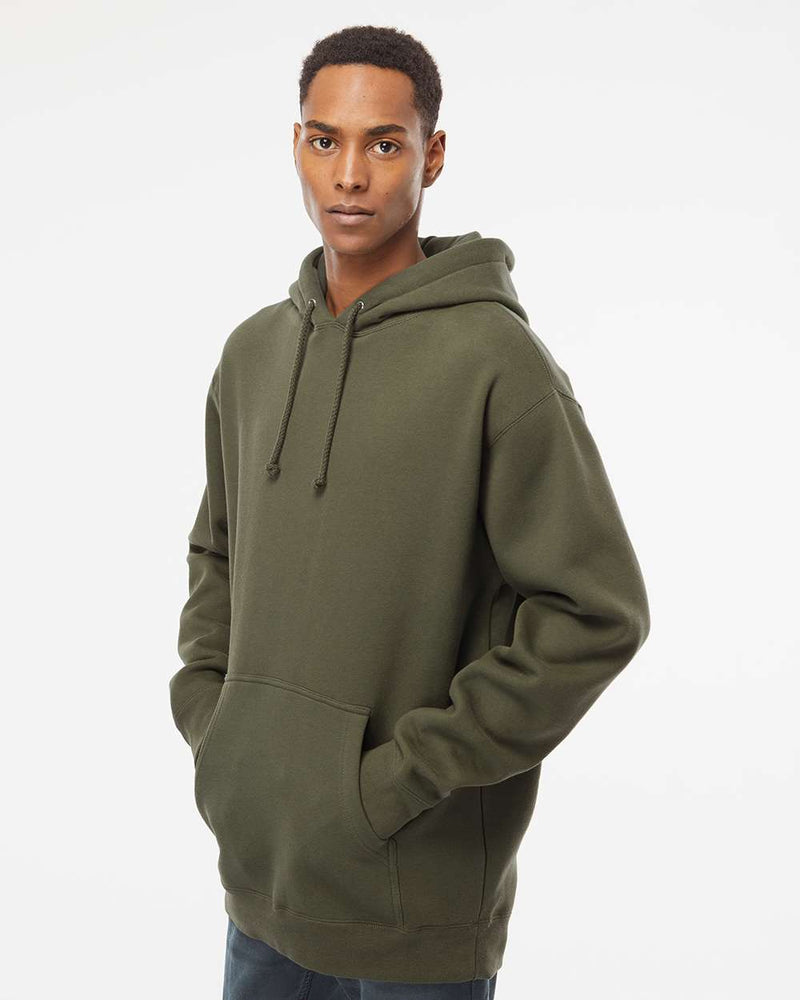 no-logo Independent Trading Co. Heavyweight Hooded Sweatshirt-Men's Layering-Independent Trading Co.-Thread Logic