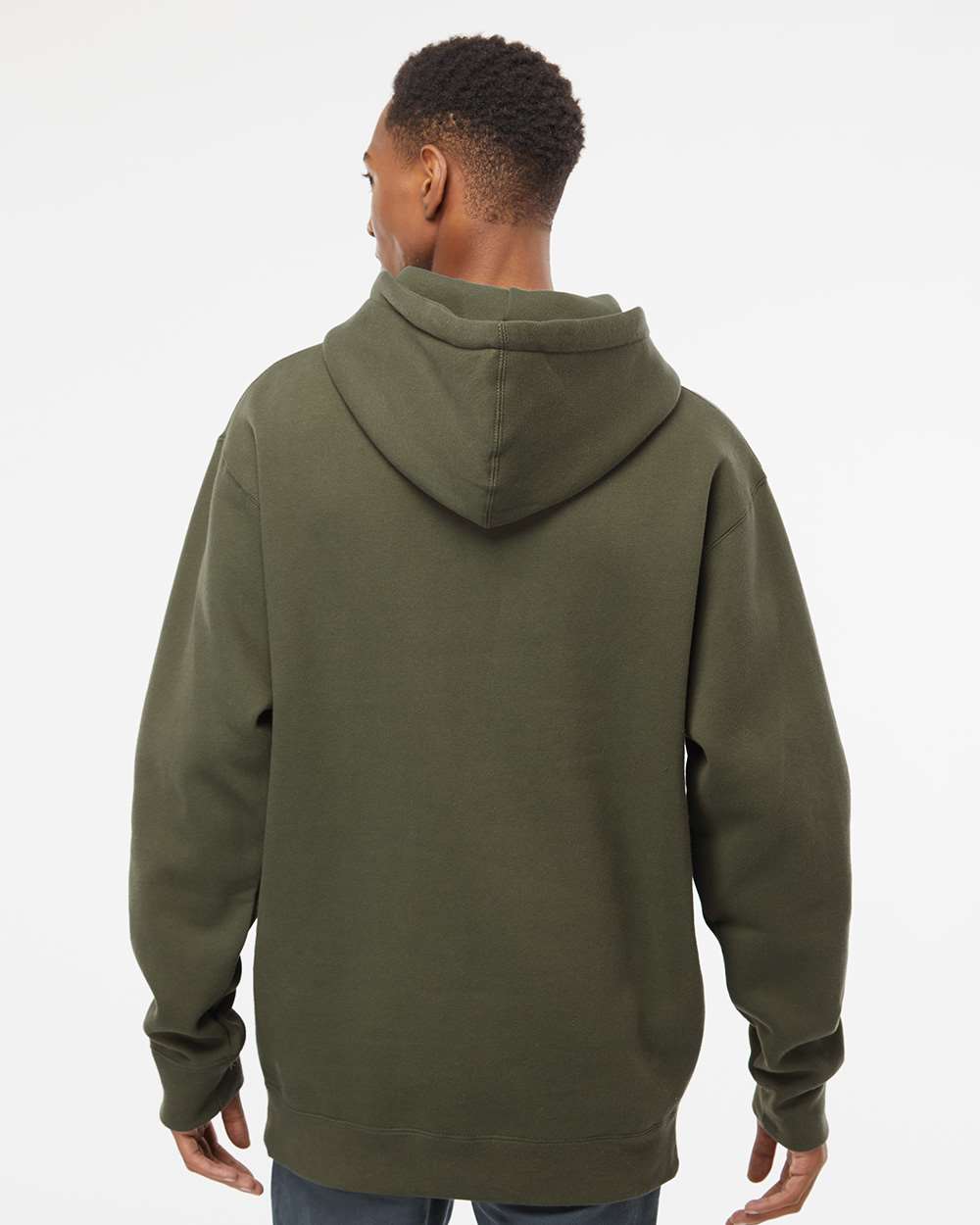 no-logo Independent Trading Co. Heavyweight Hooded Sweatshirt-Men's Layering-Independent Trading Co.-Thread Logic
