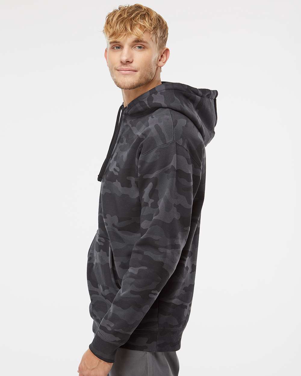 no-logo Independent Trading Co. Heavyweight Hooded Sweatshirt-Men's Layering-Independent Trading Co.-Thread Logic