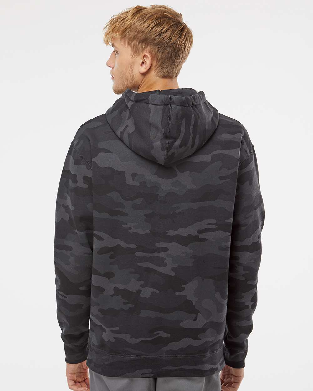 no-logo Independent Trading Co. Heavyweight Hooded Sweatshirt-Men's Layering-Independent Trading Co.-Thread Logic