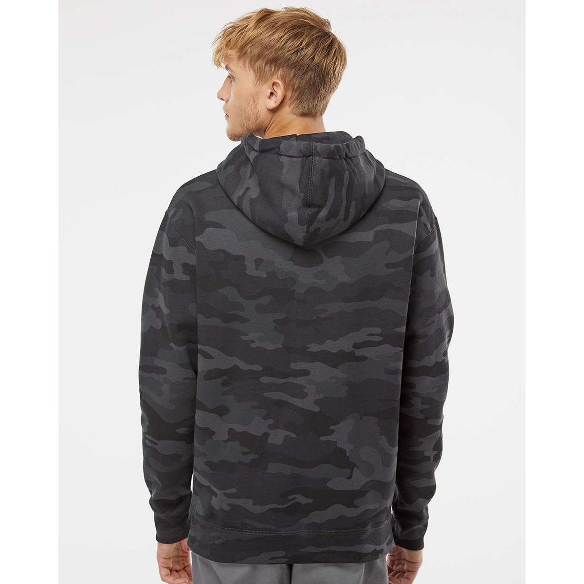 no-logo Independent Trading Co. Heavyweight Hooded Sweatshirt-Men's Layering-Independent Trading Co.-Thread Logic
