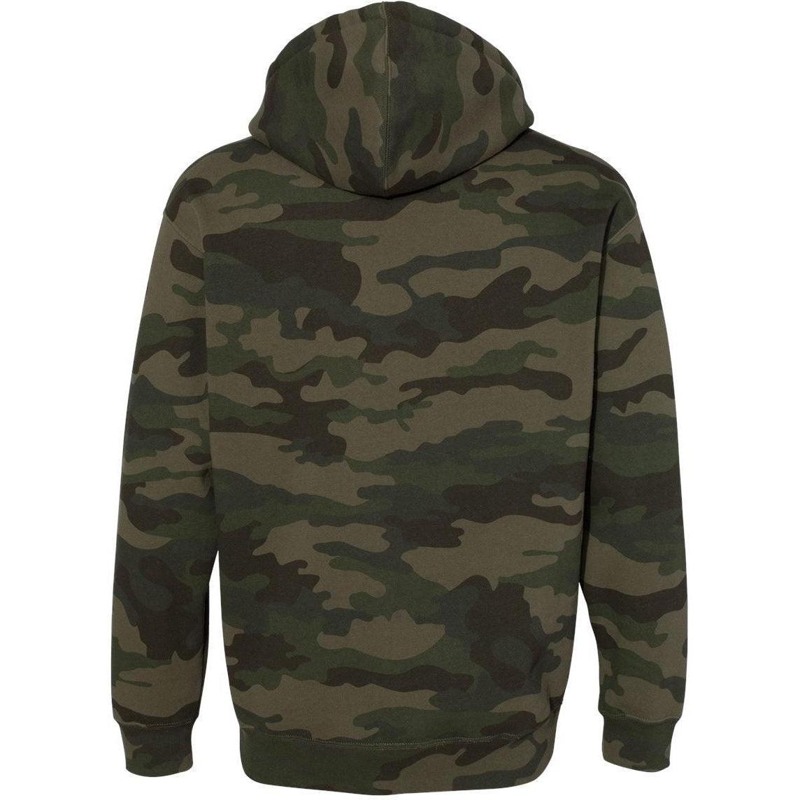 no-logo Independent Trading Co. Heavyweight Hooded Sweatshirt-Men's Layering-Independent Trading Co.-Thread Logic