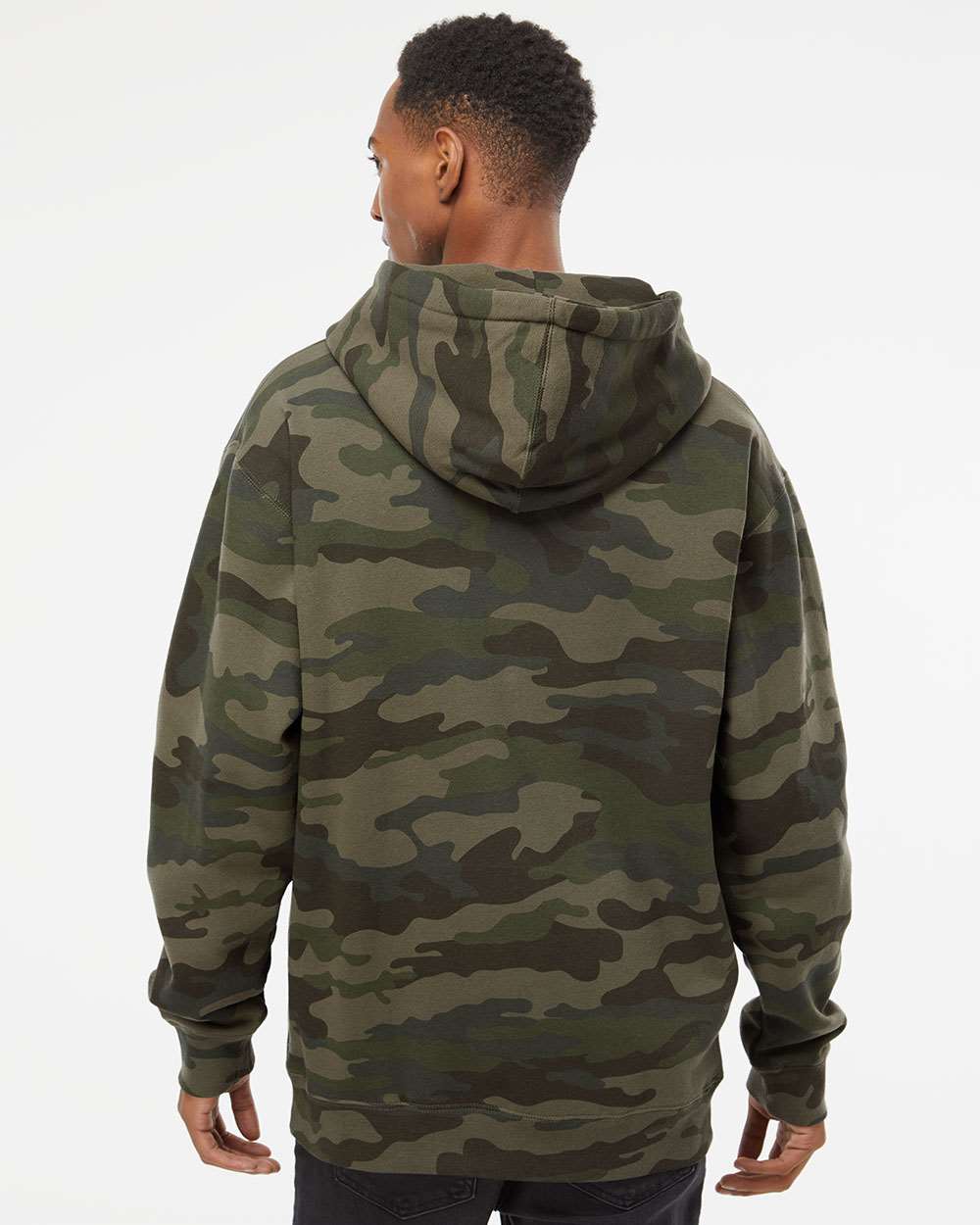 no-logo Independent Trading Co. Heavyweight Hooded Sweatshirt-Men's Layering-Independent Trading Co.-Thread Logic
