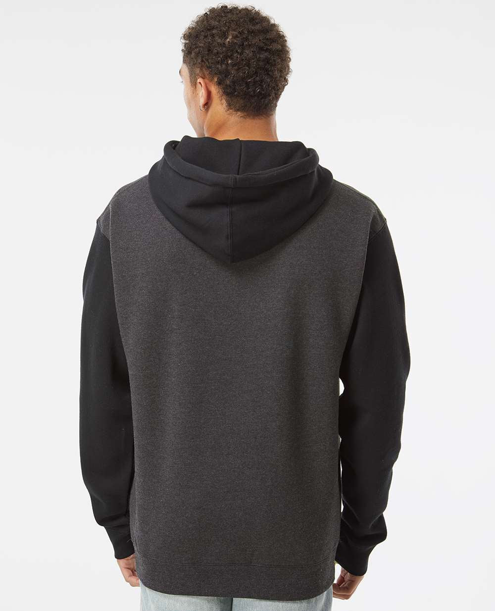 no-logo Independent Trading Co. Heavyweight Hooded Sweatshirt-Men's Layering-Independent Trading Co.-Thread Logic