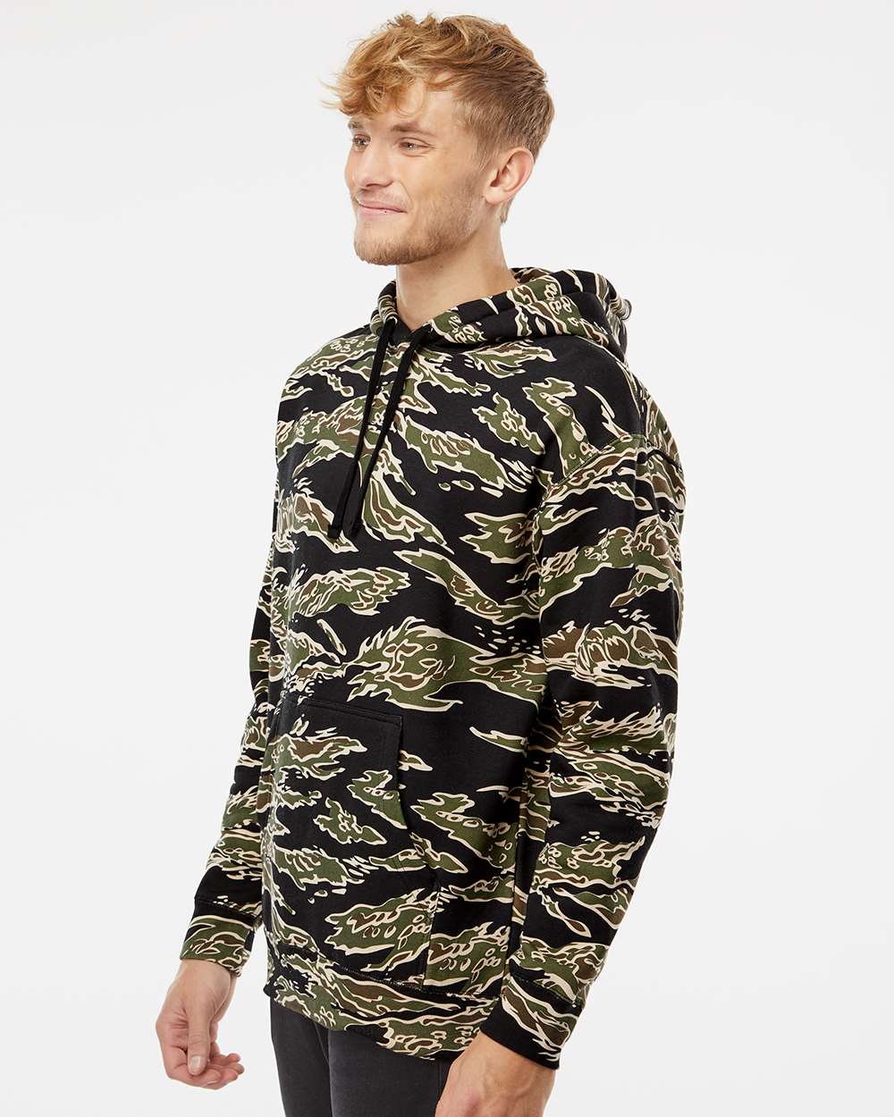 no-logo Independent Trading Co. Heavyweight Hooded Sweatshirt-Men's Layering-Independent Trading Co.-Thread Logic