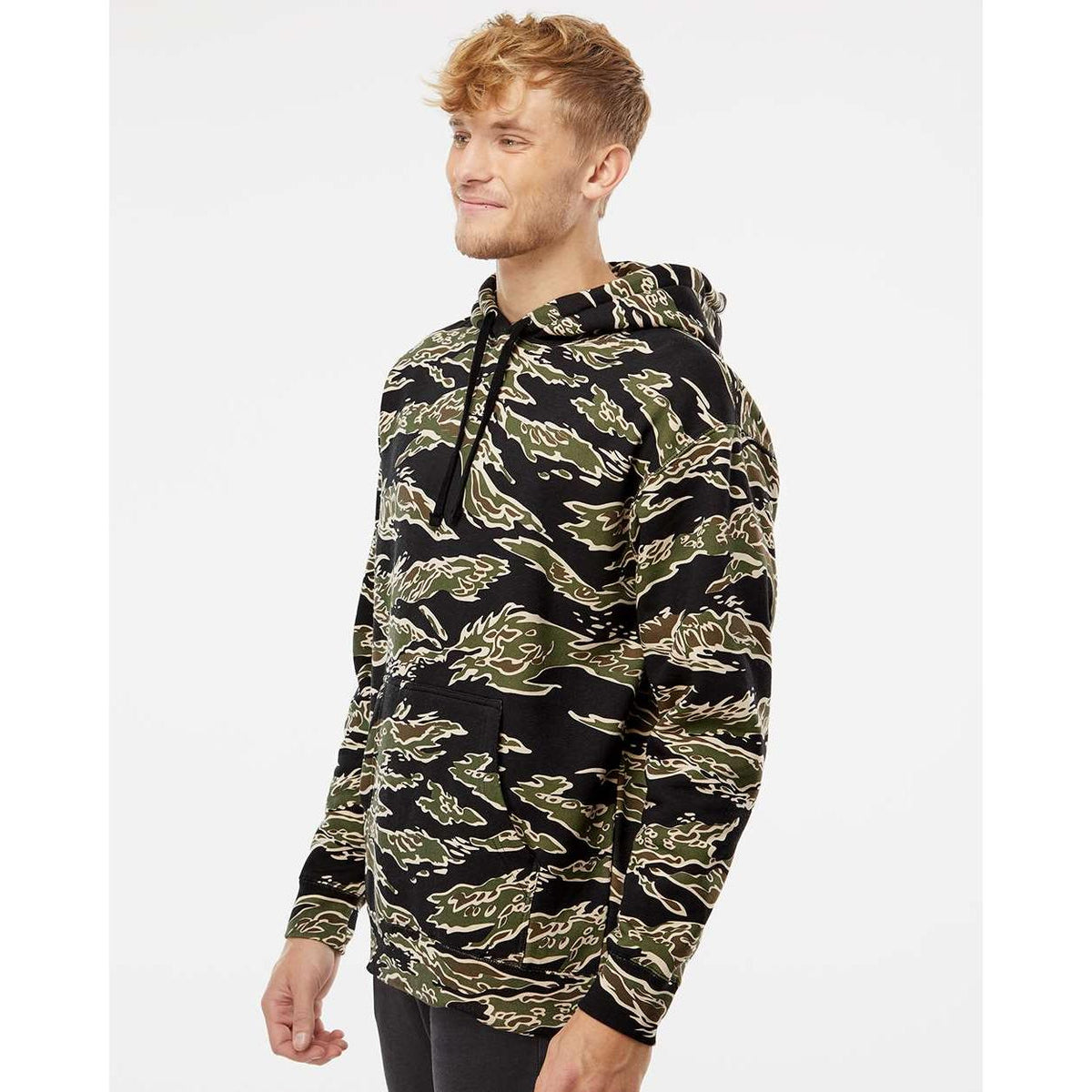 no-logo Independent Trading Co. Heavyweight Hooded Sweatshirt-Men's Layering-Independent Trading Co.-Thread Logic