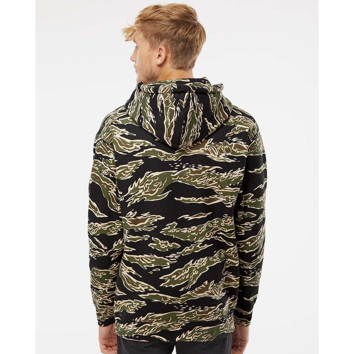 no-logo Independent Trading Co. Heavyweight Hooded Sweatshirt-Men's Layering-Independent Trading Co.-Thread Logic