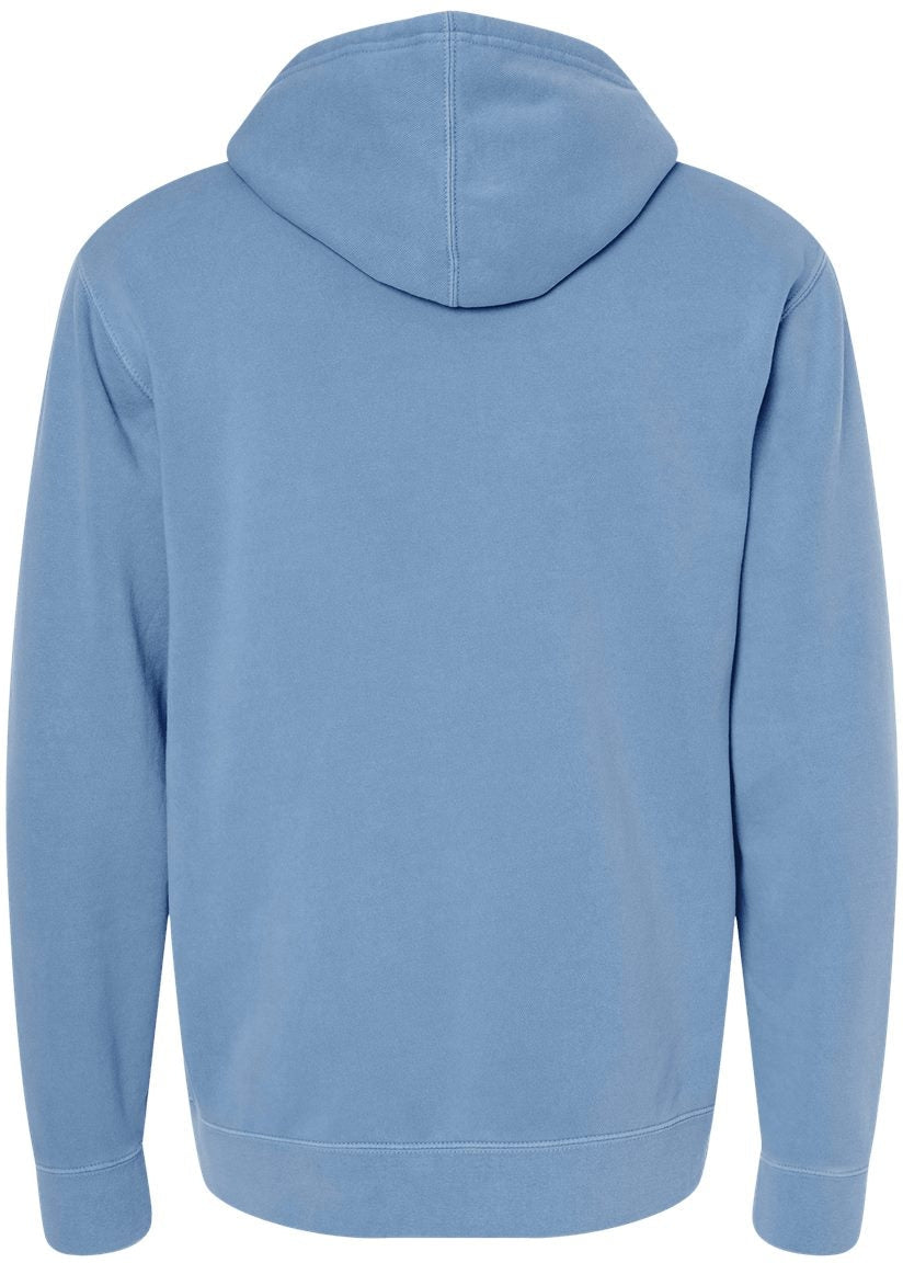 no-logo Independent Trading Co. Heavyweight Pigment-Dyed Hooded Sweatshirt-Men's Layering-Independent Trading Co.-Thread Logic