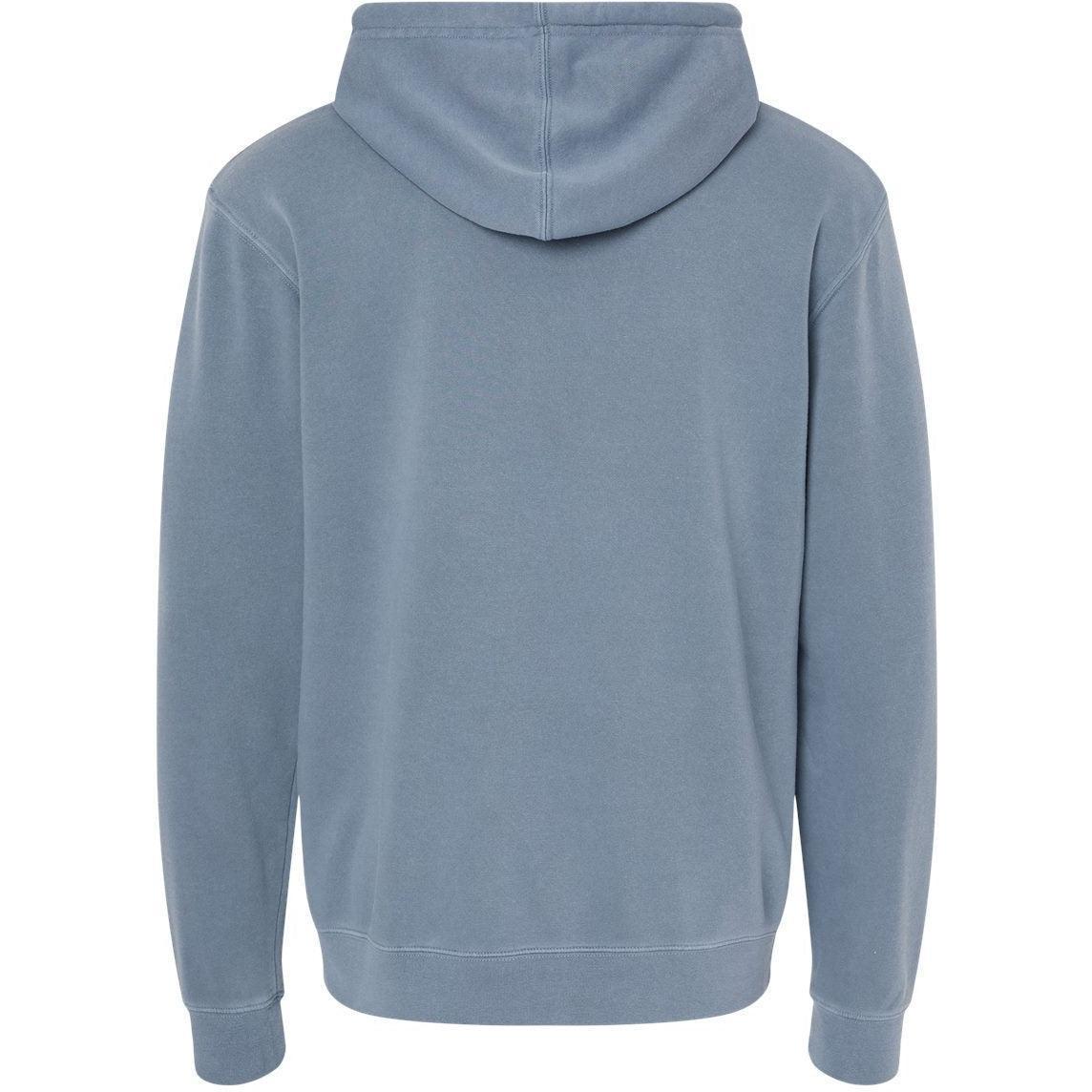 no-logo Independent Trading Co. Heavyweight Pigment-Dyed Hooded Sweatshirt-Men's Layering-Independent Trading Co.-Thread Logic