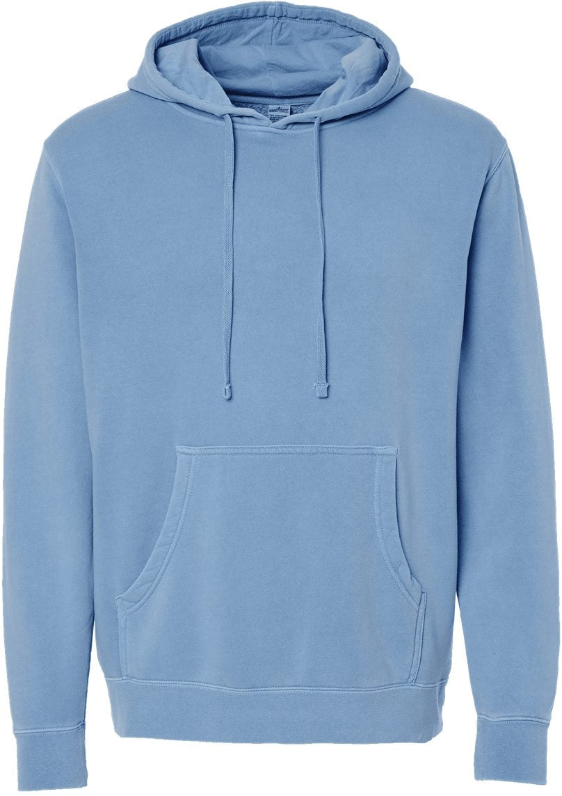 【PERSTEP】23FW★ Liam Pigment Heavyweight Hood Independent Trading Co. PRM4500 Hoodie with Custom Embroidery
