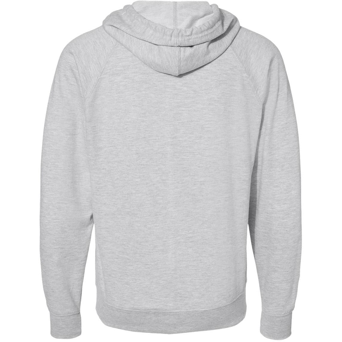 no-logo Independent Trading Co. Icon Lightweight Loopback Terry Zip Hood-Men's Layering-Independent Trading Co.-Thread Logic