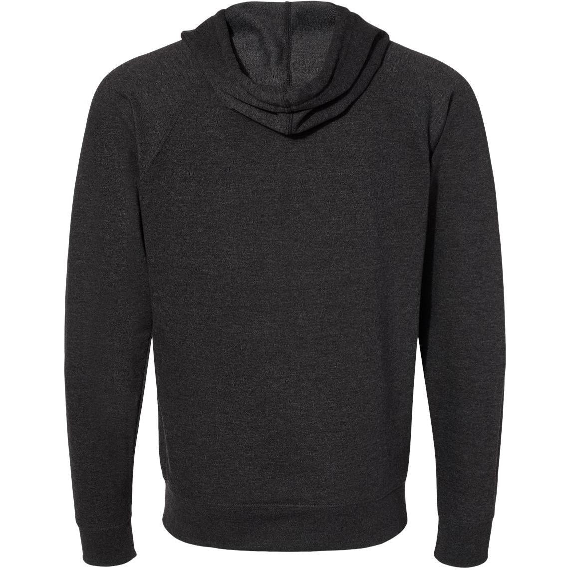 no-logo Independent Trading Co. Icon Lightweight Loopback Terry Zip Hood-Men's Layering-Independent Trading Co.-Thread Logic