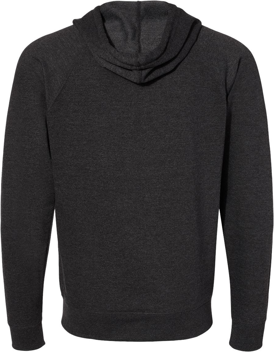 no-logo Independent Trading Co. Icon Lightweight Loopback Terry Zip Hood-Men's Layering-Independent Trading Co.-Thread Logic