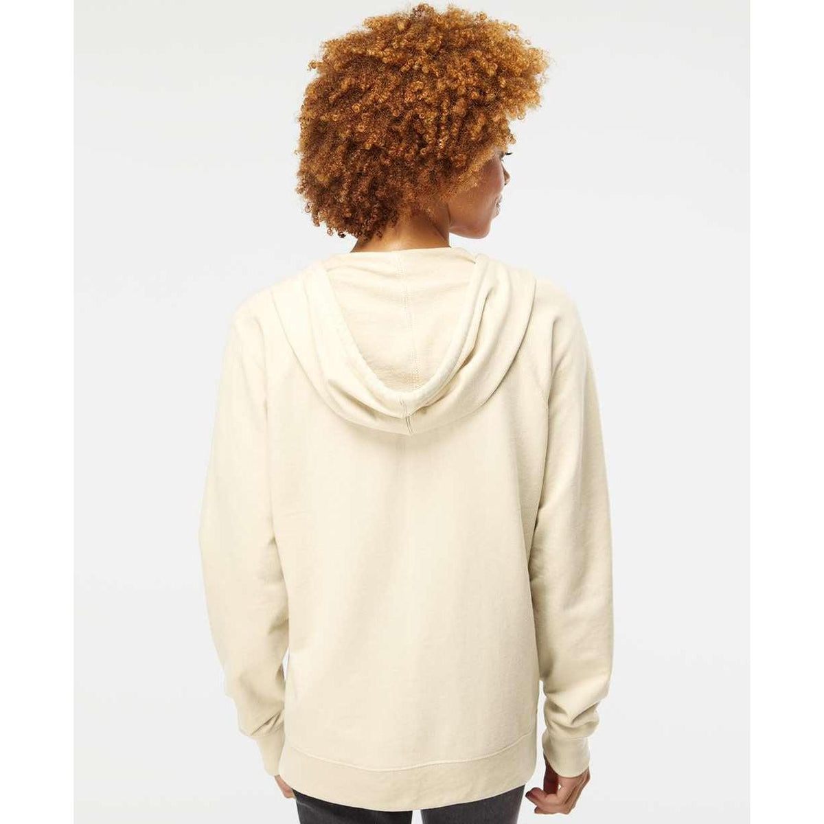no-logo Independent Trading Co. Icon Lightweight Loopback Terry Zip Hood-Men's Layering-Independent Trading Co.-Thread Logic