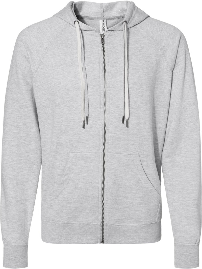Independent Trading Co. Icon Lightweight Loopback Terry Zip Hood