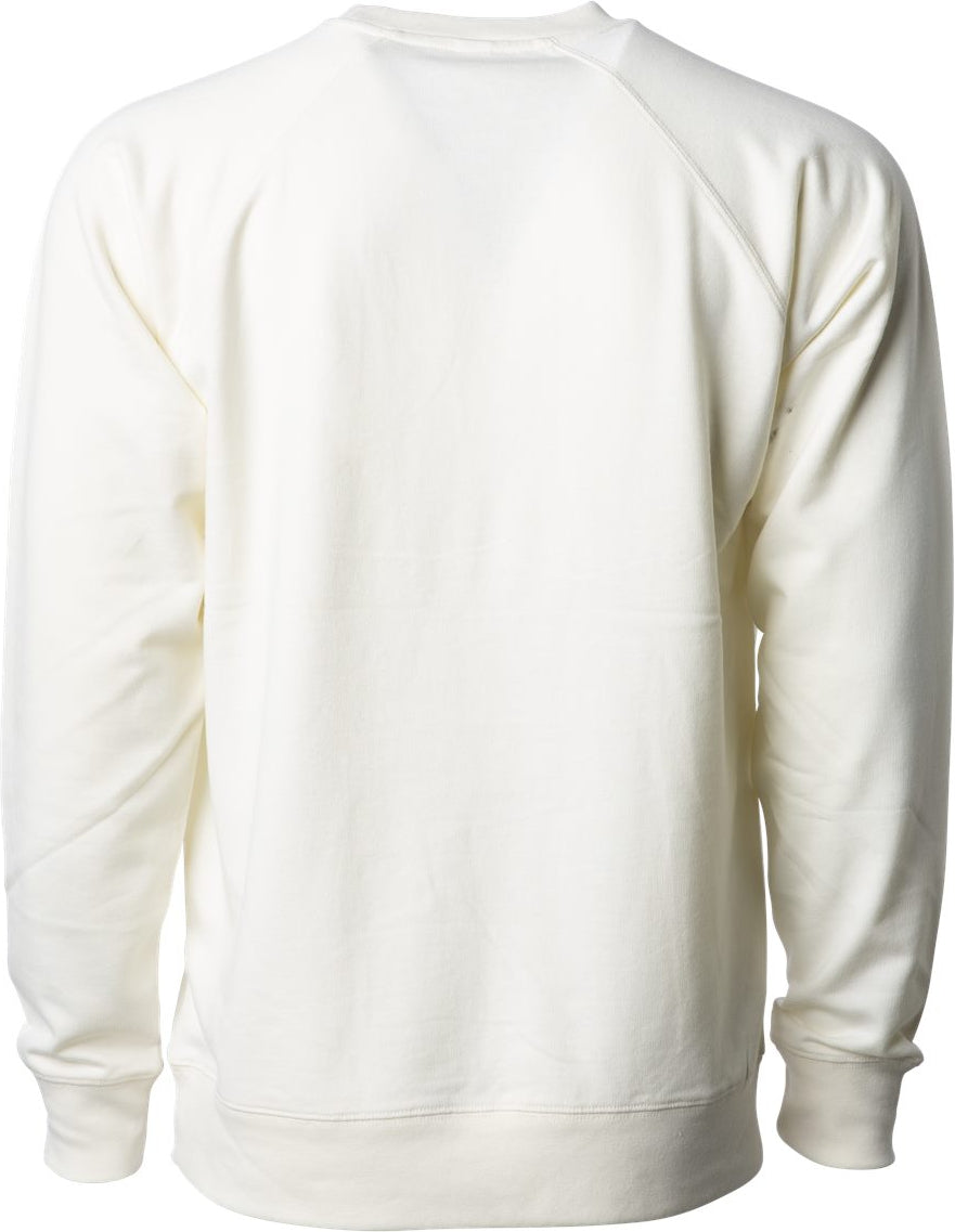 no-logo Independent Trading Co. Icon Unisex Lightweight Loopback Terry Crewneck Sweatshirt-Fleece-Independent Trading Co.-Thread Logic
