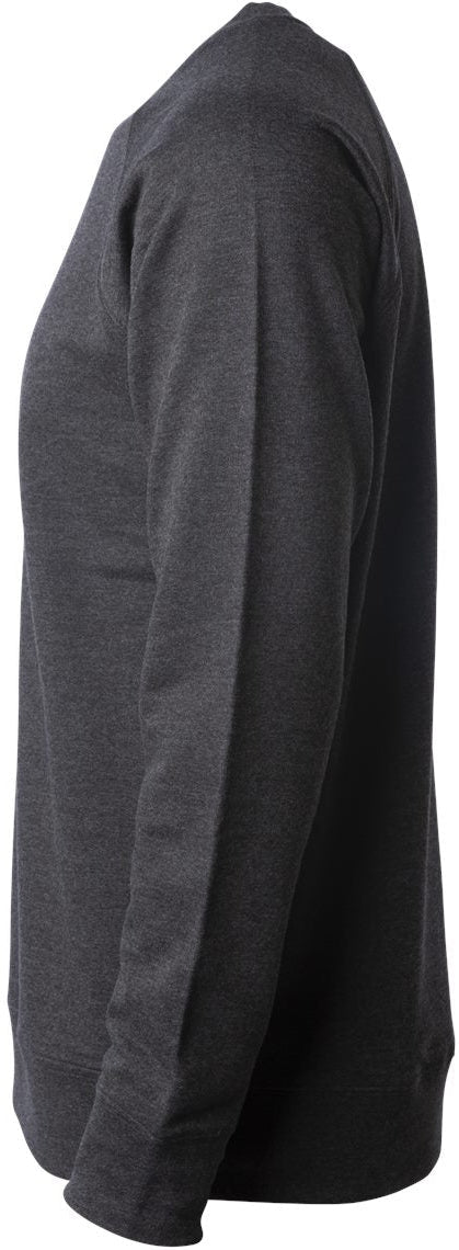 no-logo Independent Trading Co. Icon Unisex Lightweight Loopback Terry Crewneck Sweatshirt-Fleece-Independent Trading Co.-Thread Logic