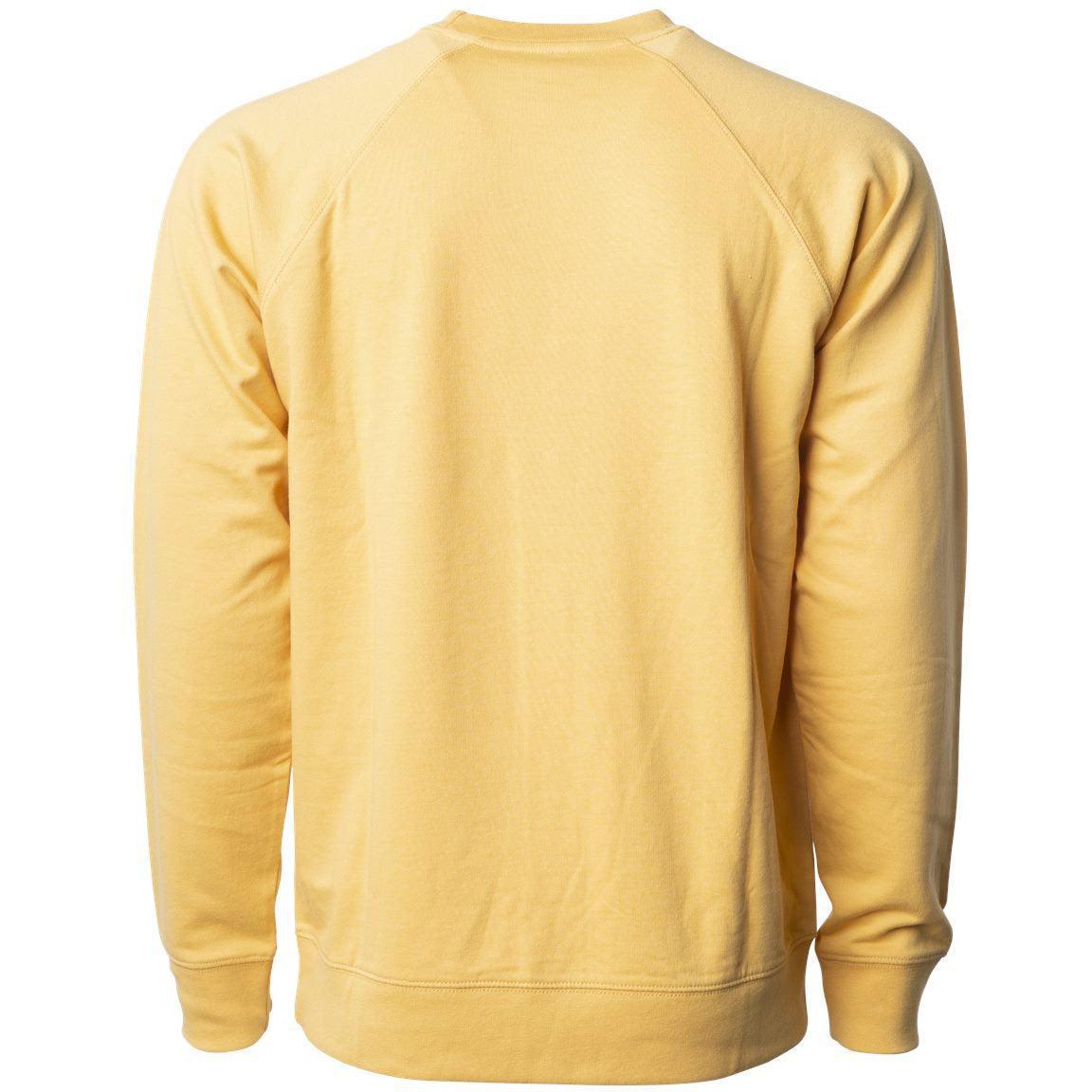 no-logo Independent Trading Co. Icon Unisex Lightweight Loopback Terry Crewneck Sweatshirt-Fleece-Independent Trading Co.-Thread Logic
