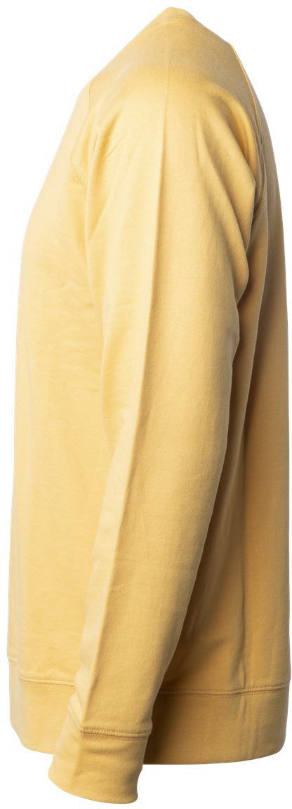 no-logo Independent Trading Co. Icon Unisex Lightweight Loopback Terry Crewneck Sweatshirt-Fleece-Independent Trading Co.-Thread Logic