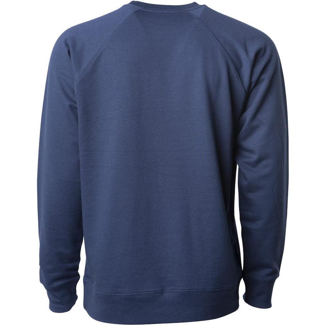 no-logo Independent Trading Co. Icon Unisex Lightweight Loopback Terry Crewneck Sweatshirt-Fleece-Independent Trading Co.-Thread Logic