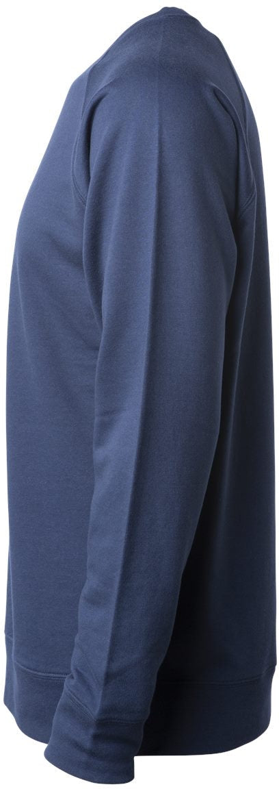 no-logo Independent Trading Co. Icon Unisex Lightweight Loopback Terry Crewneck Sweatshirt-Fleece-Independent Trading Co.-Thread Logic