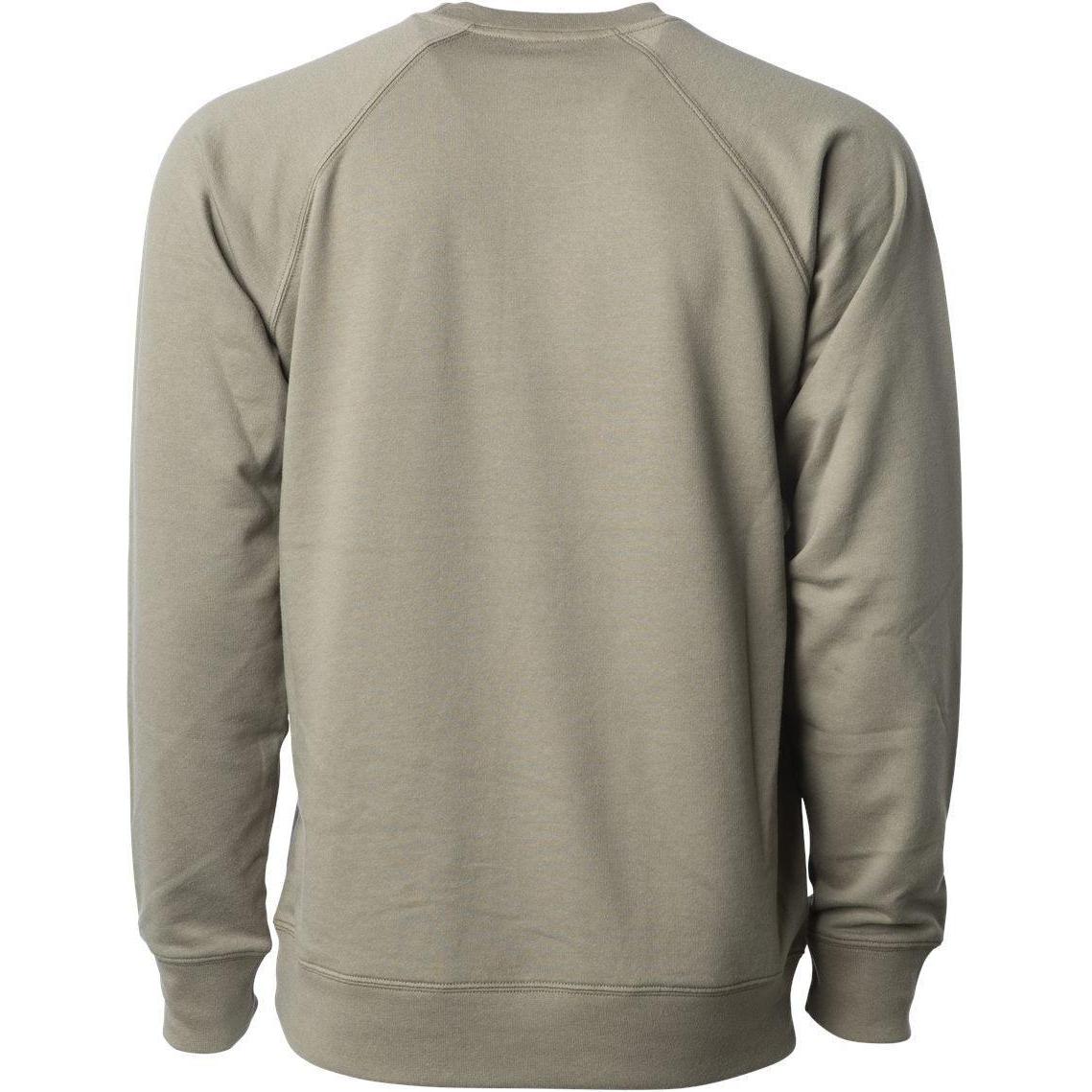 no-logo Independent Trading Co. Icon Unisex Lightweight Loopback Terry Crewneck Sweatshirt-Fleece-Independent Trading Co.-Thread Logic