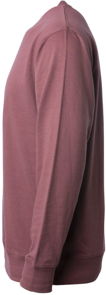 no-logo Independent Trading Co. Icon Unisex Lightweight Loopback Terry Crewneck Sweatshirt-Fleece-Independent Trading Co.-Thread Logic