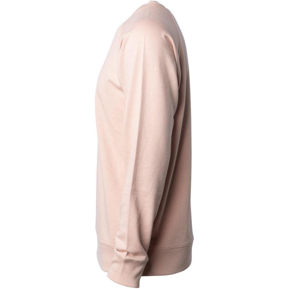 no-logo Independent Trading Co. Icon Unisex Lightweight Loopback Terry Crewneck Sweatshirt-Fleece-Independent Trading Co.-Thread Logic