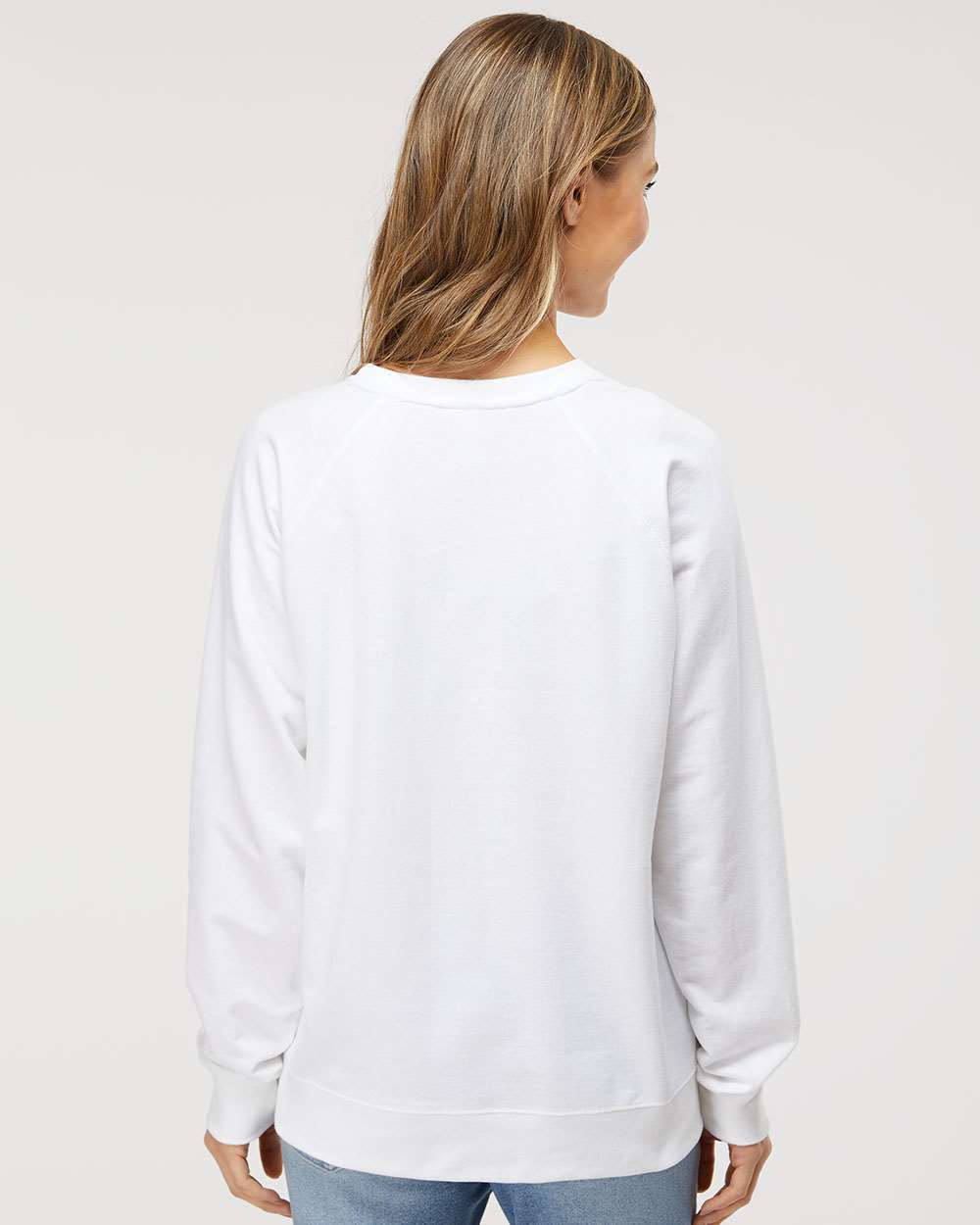 no-logo Independent Trading Co. Icon Unisex Lightweight Loopback Terry Crewneck Sweatshirt-Fleece-Independent Trading Co.-Thread Logic