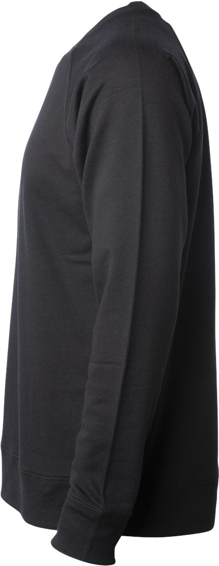 no-logo Independent Trading Co. Icon Unisex Lightweight Loopback Terry Crewneck Sweatshirt-Fleece-Independent Trading Co.-Thread Logic