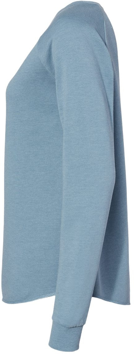 no-logo Independent Trading Co. Ladies California Wave Wash Crewneck Sweatshirt-Ladies Layering-Independent Trading Co.-Thread Logic
