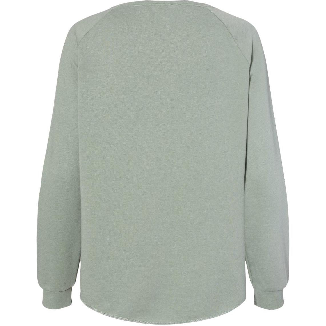 no-logo Independent Trading Co. Ladies California Wave Wash Crewneck Sweatshirt-Ladies Layering-Independent Trading Co.-Thread Logic