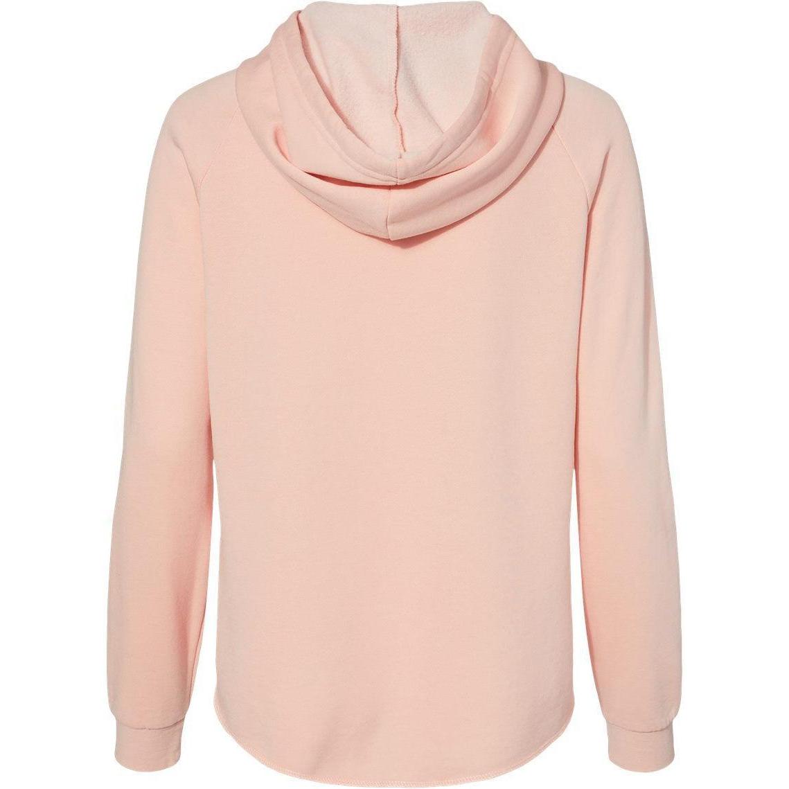 no-logo Independent Trading Co. Ladies California Wave Wash Full-Zip Hooded Sweatshirt -Ladies Layering-Independent Trading Co.-Thread Logic