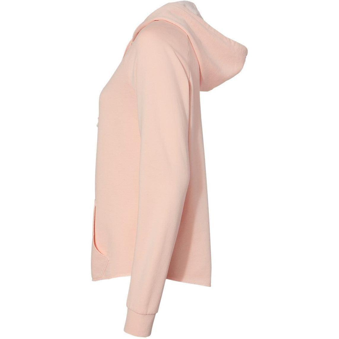 no-logo Independent Trading Co. Ladies California Wave Wash Full-Zip Hooded Sweatshirt -Ladies Layering-Independent Trading Co.-Thread Logic