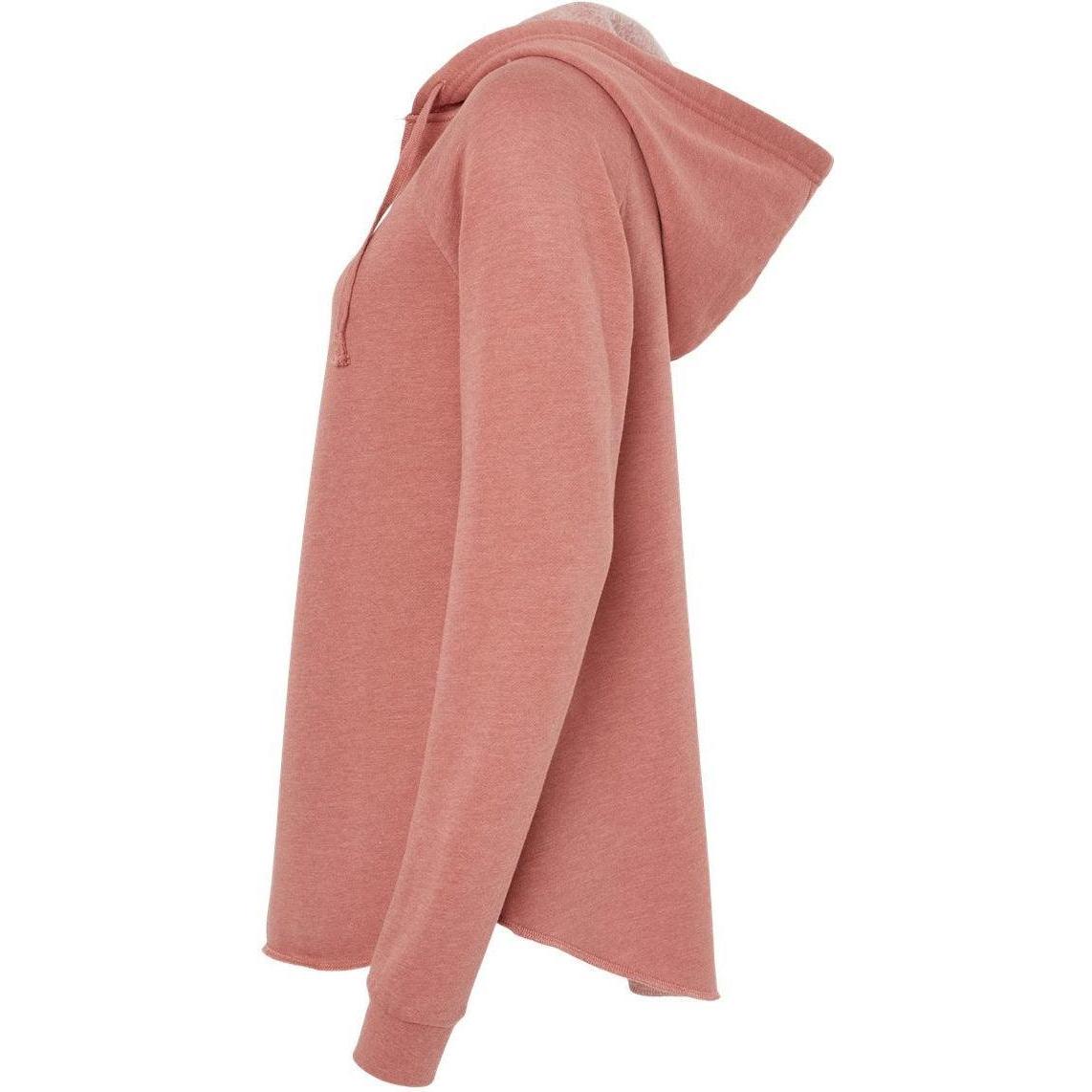 no-logo Independent Trading Co. Ladies Lightweight California Wave Wash Hooded Sweatshirt-Ladies Layering-Independent Trading Co.-Thread Logic