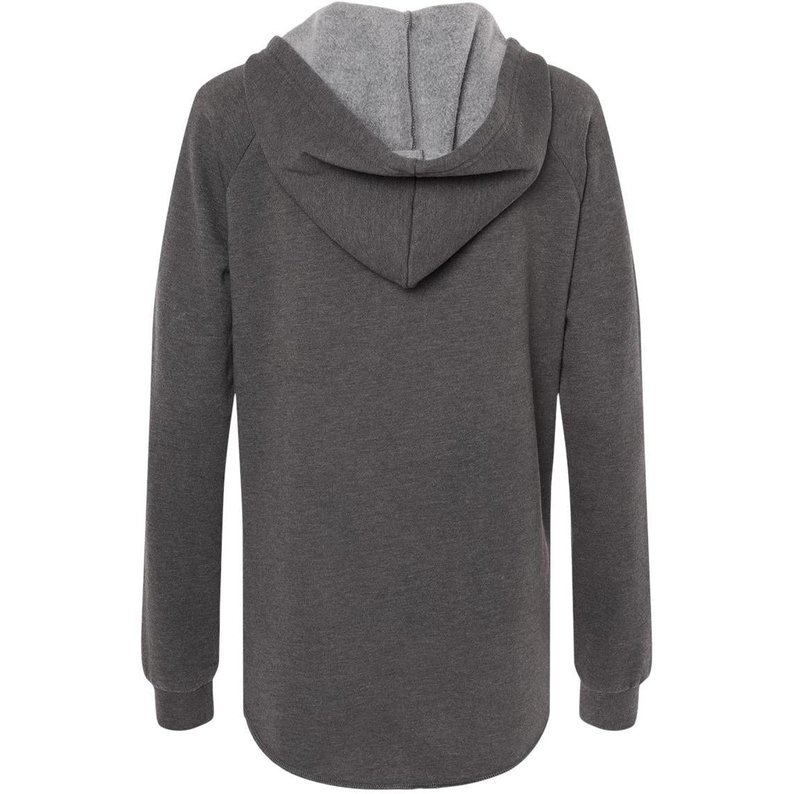 no-logo Independent Trading Co. Ladies Lightweight California Wave Wash Hooded Sweatshirt-Ladies Layering-Independent Trading Co.-Thread Logic